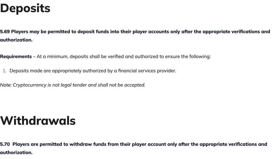 AGCO deposits standard 5.69 and its crypto note